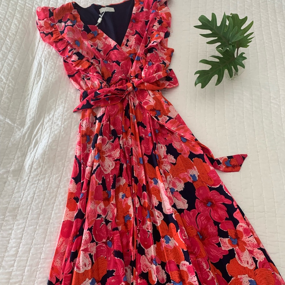 Floral maxi dress